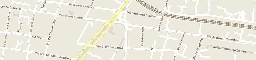 Mappa della impresa morini sport srl a FIRENZE