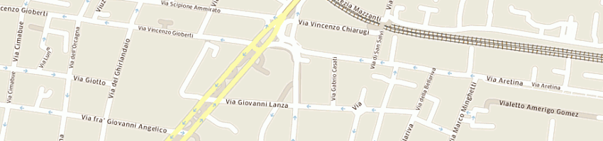 Mappa della impresa arktre studio associato di biondo archarmando e pecorari archluca a FIRENZE
