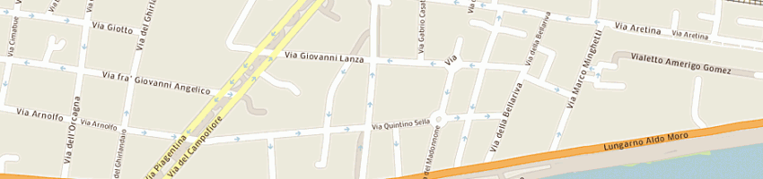 Mappa della impresa zanieri romano a FIRENZE