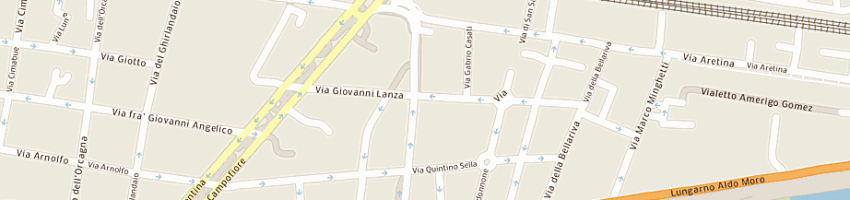 Mappa della impresa corsini massimo a FIRENZE