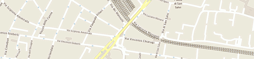 Mappa della impresa rossi giustiniano a FIRENZE
