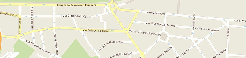 Mappa della impresa mediatel a FIRENZE