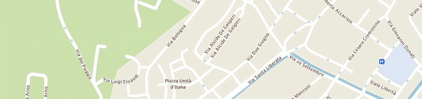Mappa della impresa morello francesco a CENTO