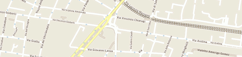 Mappa della impresa ceccarelli srl a FIRENZE