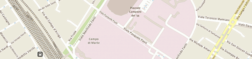 Mappa della impresa piscina costoli a FIRENZE