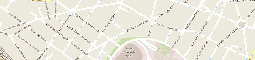 Mappa della impresa tappezzeria magnolfi sas a FIRENZE