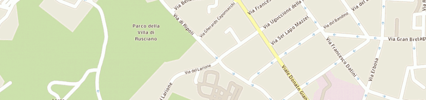 Mappa della impresa etruria agency srl a FIRENZE