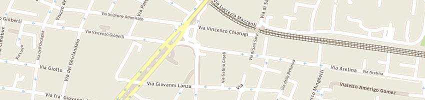 Mappa della impresa bancaetruria ag 2 firenze a FIRENZE