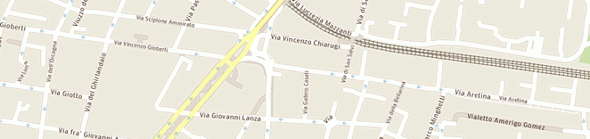 Mappa della impresa i'vino a scroscio di zetti tommaso a FIRENZE