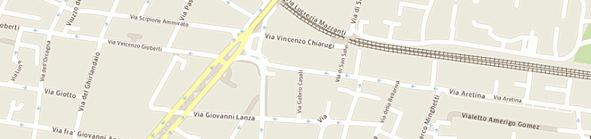 Mappa della impresa primavera look (srl) a FIRENZE