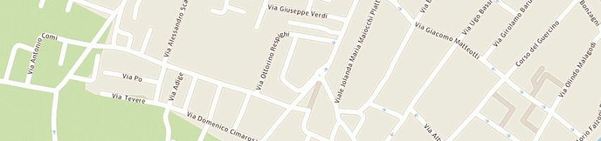 Mappa della impresa magazzini alba (srl) a FERRARA