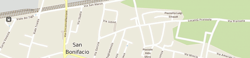 Mappa della impresa chiecchi giorgio a SAN BONIFACIO