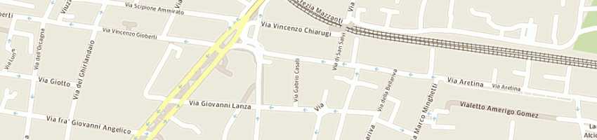 Mappa della impresa italia impianti srl a FIRENZE