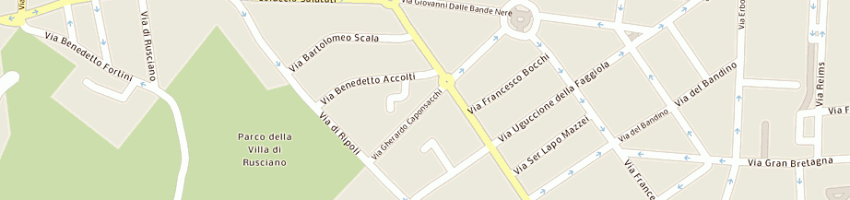 Mappa della impresa helga pfluger sas di pfluger helga a FIRENZE