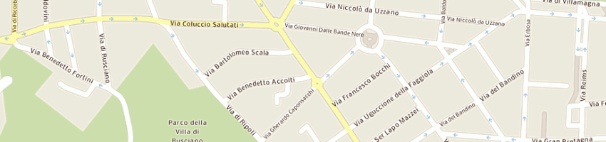 Mappa della impresa quarantia srl a FIRENZE