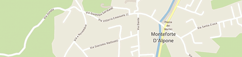 Mappa della impresa francione giuseppe a MONTEFORTE D ALPONE