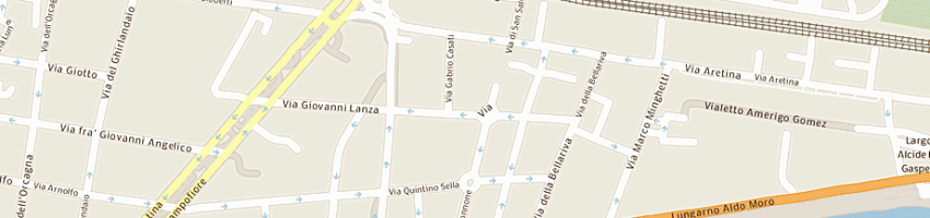 Mappa della impresa paltec srl a FIRENZE