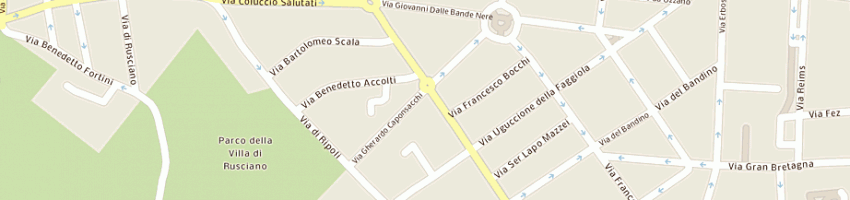 Mappa della impresa pratofiorito di lumichi g e veronesi c snc a FIRENZE