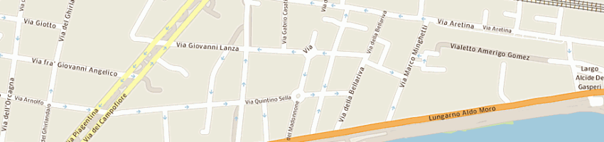 Mappa della impresa cs snc di rogai claudia e zaottini sabrina e c a FIRENZE