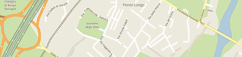 Mappa della impresa nanni giovanni battista a BOLOGNA