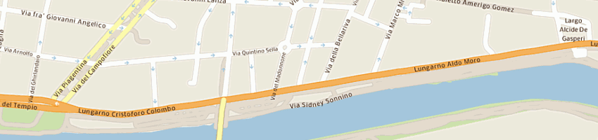 Mappa della impresa gate di buscioni g e c (snc) a FIRENZE