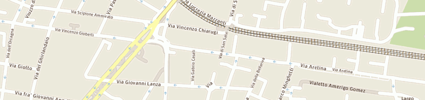 Mappa della impresa bar sarai srl a FIRENZE