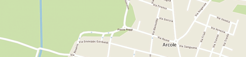 Mappa della impresa godi fabiano a ARCOLE