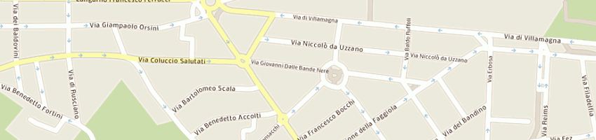 Mappa della impresa your net solution di conforti tommaso a FIRENZE