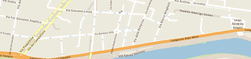Mappa della impresa spazio 1 firenze srl unipersonale a FIRENZE