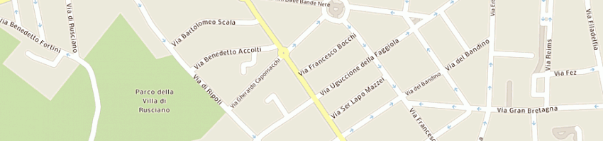 Mappa della impresa arcobaleno di mannucci alberto e c sas a FIRENZE