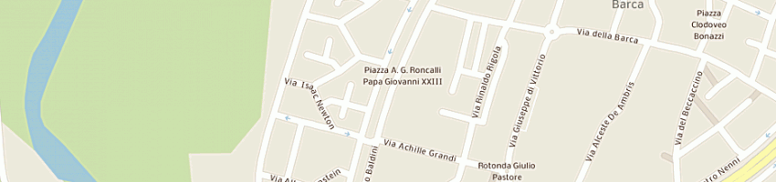 Mappa della impresa cgil camera lavoro metropolitana a BOLOGNA