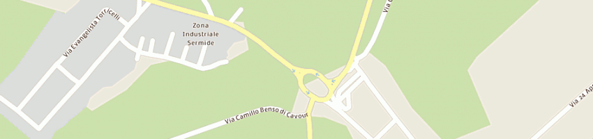 Mappa della impresa talassi fausto (snc) a SERMIDE