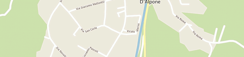 Mappa della impresa meneghello evaristo a MONTEFORTE D ALPONE