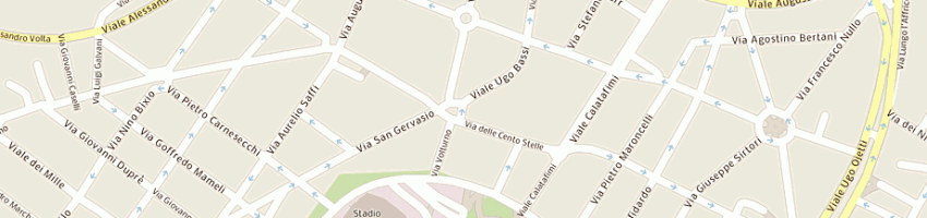 Mappa della impresa rosticceria s gervasio a FIRENZE