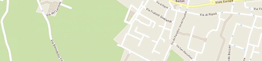 Mappa della impresa catani patrizio e vestri alberto snc a FIRENZE