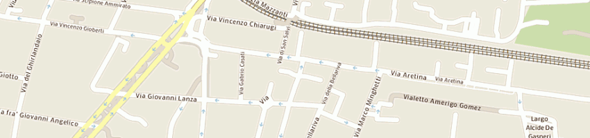 Mappa della impresa ditta cini luca a FIRENZE