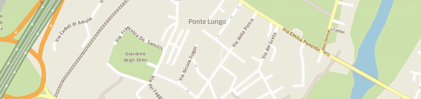 Mappa della impresa centro sociale anziani il parco a BOLOGNA