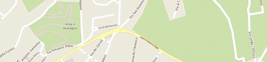 Mappa della impresa garberoglio alfonso a FIRENZE
