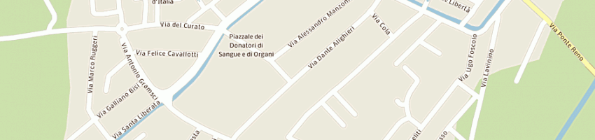 Mappa della impresa megabyte sistemi informatici di gennari alessandro a CENTO