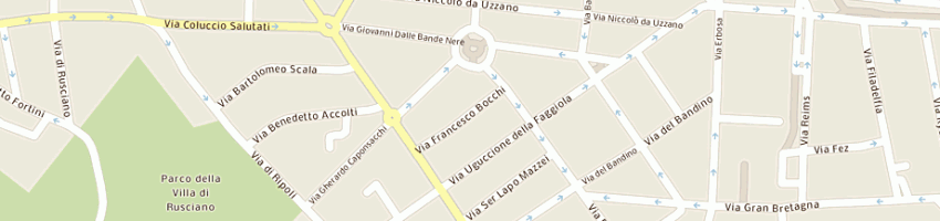 Mappa della impresa uisp e carige vita nuova levante norditalia-sport e sicurezza srl a FIRENZE
