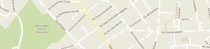 Mappa della impresa prontogros spa a FIRENZE