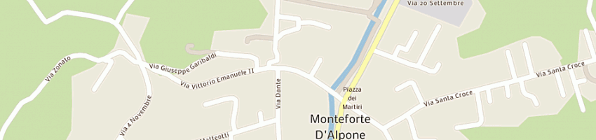 Mappa della impresa ferrarese geom roberto ag immobiliare tebalola a MONTEFORTE D ALPONE