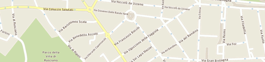 Mappa della impresa seram uisp srl a FIRENZE