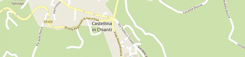 Mappa della impresa passoni elia a CASTELLINA IN CHIANTI