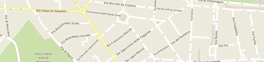 Mappa della impresa marranci roberta a FIRENZE