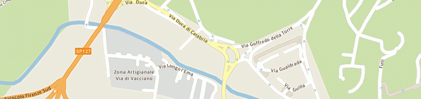 Mappa della impresa iside spa iniziative servizi informatici direzione europa a FIRENZE