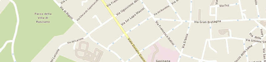 Mappa della impresa michelini carlo a FIRENZE
