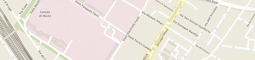 Mappa della impresa unione sportiva affrico a FIRENZE