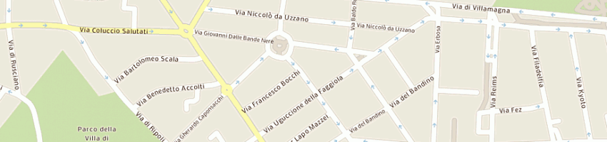 Mappa della impresa elite pesca srl a FIRENZE