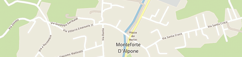 Mappa della impresa bolla claudio a MONTEFORTE D ALPONE